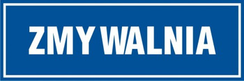 Znak Zmywalnia (PB046)