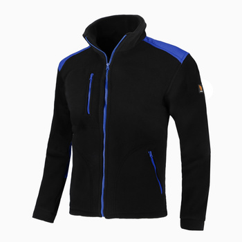 POLAR 350G wzmocniony czarny ze wstawkami niebieskimi