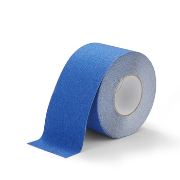 Taśma antypoślizgowa safety grip 100mm/18m (z normą DIN 51130) NIEBIESKA