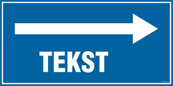 Znak na zamówienie Wzór S-412 na folii samoprzylepnej świecącej