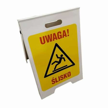 Potykacz "Uwaga! ślisko"