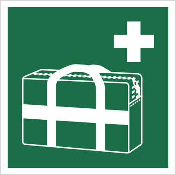 Znak Torba medyczna (E27) (ISO 7010) Techem