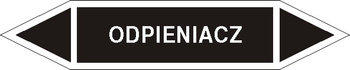 Tabliczka na rurociągi Od pieniacz znak na Folii Samoprzylepnej (R-IC05)
