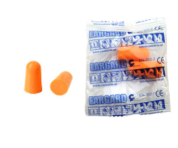 Zatyczki do uszu stopery piankowe EARGARD 200 par BHP