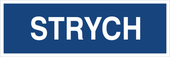 Znak strych na Folii Samoprzylepnej (801-259)