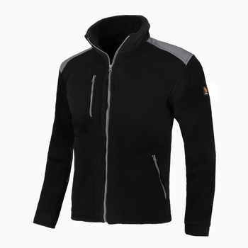 POLAR 350G wzmocniony czarny ze wstawkami szarymi