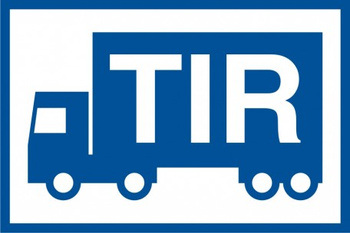 Znak Tir- ogólny znak informacyjny (PA015)