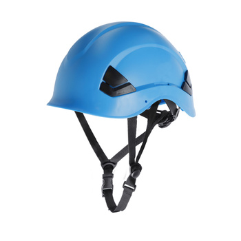 Hełm ochronny niebieski do pracy na wysokości SALLET