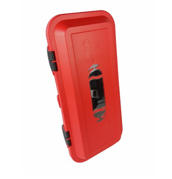 Pojemnik / Skrzynka plastikowa z okienkiem na gaśnice ADR 4-6kg