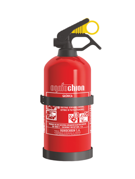 Gaśnica proszkowa samochodowa GP1z BC/M z wieszakiem