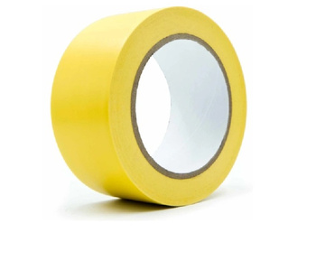 Taśma samoprzylepna żółta 50mm/33 m