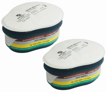 Filtropochłaniacz Secura 3055 ABEK1 P3