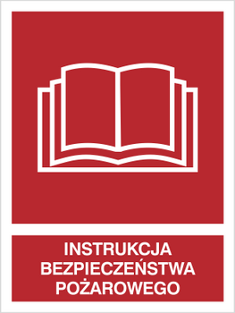 Znak instrukcja bezpieczeństwa pożarowego (229-05)