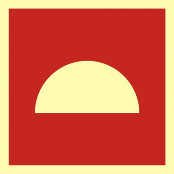 Znak zestaw sprzętu pożarowego (BA005)