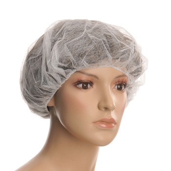 Czepek jednorazowy beret włókninowy 53cm ochronny bhp