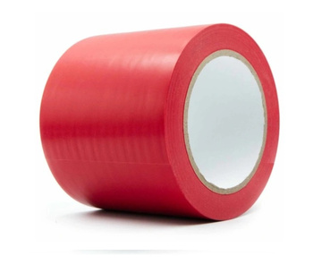 Taśma samoprzylepna czerwona 100mm/33 m