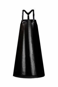 Fartuch PROS kwasoługoochronny model 124 - czarny 