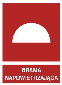 Znak brama napowietrzająca (233)    