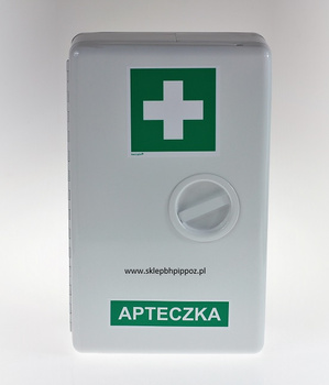 Apteczka metalowa E 40 zamek EURO