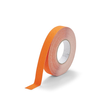 Taśma antypoślizgowa safety grip 25mm/18m (z normą DIN 51130) POMARAŃCZOWA