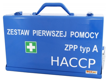 Zestaw pierwszej pomocy ZPP typ A HACCP (dla gastronomii) - BOXMET MEDICAL
