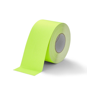 Taśma antypoślizgowa safety grip 100mm/18m (z normą DIN 51130) ŻÓŁTA FLUO
