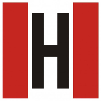 Znak hydrant zewnętrzny na płycie PCV (BB013)