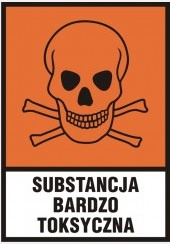 Znak substancja bardzo toksyczna (T+) (LB-004)