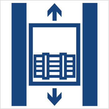 Znak winda towarowa (856-01)