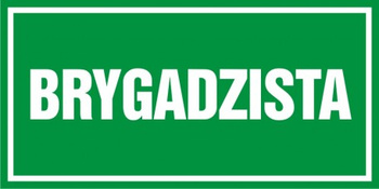 Znak Brygadzista (PB123)
