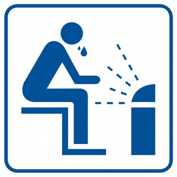 Znak Sauna na Folii Samoprzylepnej (RA024)