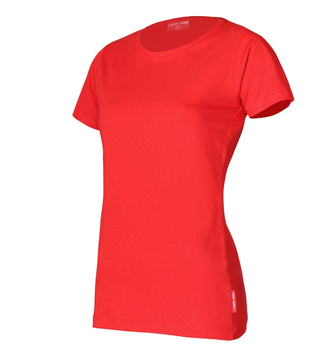 Koszulka T-shirt damska czerwona Lahti Pro L402110