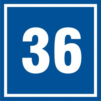Znak Numer 36 (PB536)