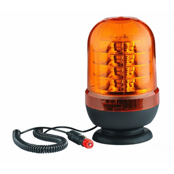 Lampa błyskowa 24 LED*3W R65 R10 magnes ALR0018-2