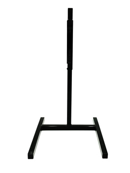 Stojak na gaśnicę metalowy podłogowy uniwersalny 4kg 6kg czarny
