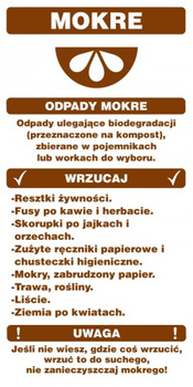 Znak Instrukcja segregacji odpadów- metal (PA088)